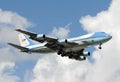 Air Force One in flight