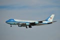 Air Force One in Flight Royalty Free Stock Photo