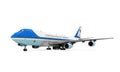 Air Force One Isolated Royalty Free Stock Photo