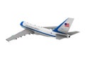 Air Force One Isolated Royalty Free Stock Photo