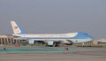 Air Force One Leaving Long Beach CA