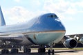 Air Force One Taxiing at JFK International New York City, New York Royalty Free Stock Photo