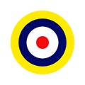 Air Force Roundel Royalty Free Stock Photo