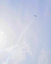 Air Force Thunderbirds Air Show - Four Planes Royalty Free Stock Photo