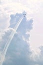 Air Force Thunderbirds Air Show - Four Planes Royalty Free Stock Photo