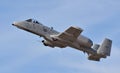 Air Force A-10 Warthog/Thunderbolt II attack jet Royalty Free Stock Photo