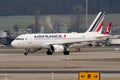 Air France Airbus A319-115 jet in Zurich in Switzerland Royalty Free Stock Photo