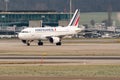 Air France Airbus A319-115 jet in Zurich in Switzerland Royalty Free Stock Photo