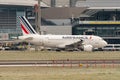 Air France Airbus A319-115 jet in Zurich in Switzerland Royalty Free Stock Photo