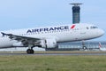 Air France Airbus landing