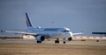 Air France Airbus A-320 in Prague airport