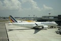 Air France airplanes at Singapore Changi Airport