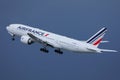 Air France Boeing 777 departure to destiantion