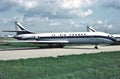 Air France Sud SE 210 Caravelle III F-BHRY between flights at Paris , Orlay Airport.