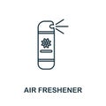 Air Freshener icon. Line element from cleaning collection. Linear Air Freshener icon sign for web design, infographics