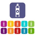 Air freshener icons set