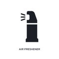 air freshener isolated icon. simple element illustration from cleaning concept icons. air freshener editable logo sign symbol