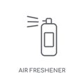 Air freshener linear icon. Modern outline Air freshener logo con