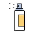 Air freshener Outline with Fill Color Vector icon which can easily modify or edit