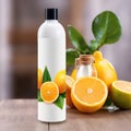 Air freshener spray, empty blank generic product packaging mockup