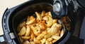 Air fryer homemade potato Royalty Free Stock Photo