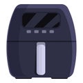 Air fryer icon cartoon vector. Fry cook Royalty Free Stock Photo