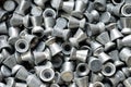 Air gun pellets background Royalty Free Stock Photo
