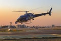 Air7HD ABC 7 Los Angeles News Helicopter Taking Off