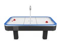 Air Hockey Table Isolated Royalty Free Stock Photo