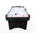 Air Hockey Table Isolated Royalty Free Stock Photo