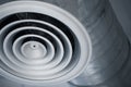 Air hole grill of interior air duct industry Royalty Free Stock Photo