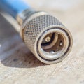 Air hose connector Royalty Free Stock Photo