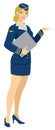 Air Hostess Royalty Free Stock Photo