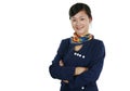 Air hostess Royalty Free Stock Photo