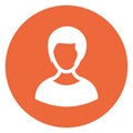 Air Hostess Isolated Vector icon which can easily modify or edit