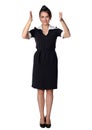 Air hostess in uniform Royalty Free Stock Photo