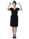 Air hostess in uniform Royalty Free Stock Photo