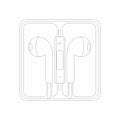 Air icon Headphones Wireless Earphones garniture electronic gadget pod -vector