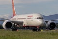 Air india boeing 787 dreamliner Royalty Free Stock Photo