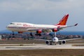 Air India Boeing 747 Royalty Free Stock Photo