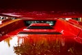 Air intakes and vents luxury sports car Lamborghini Countach 5000 Quattrovalvole