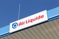 Air Liquide logo on a building