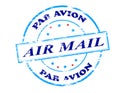 Air mail par avion Royalty Free Stock Photo