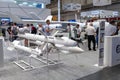 Air missiles. Exposition of air-to-air, air-to-surface and anti-ship missiles at the international exhibition ARMS AND SECURITY -