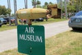 Air museum sign