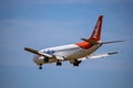 Air North Boeing 737-400 On Final Approach Royalty Free Stock Photo