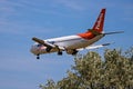 Air North Boeing 737-400 Landing At Toronto Royalty Free Stock Photo