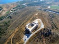 Air photograph, Aptera Koules fort, Crete, Greece