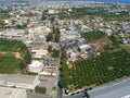 Air photograph, Chania City, Crete, Greece