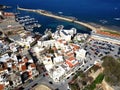 Air photograph, Chania City, old town, Crete, Greece